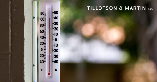 thermometer showing a temperature over 100 degrees
