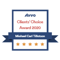 Mike Tillotson AVVO Client's Choice Award
